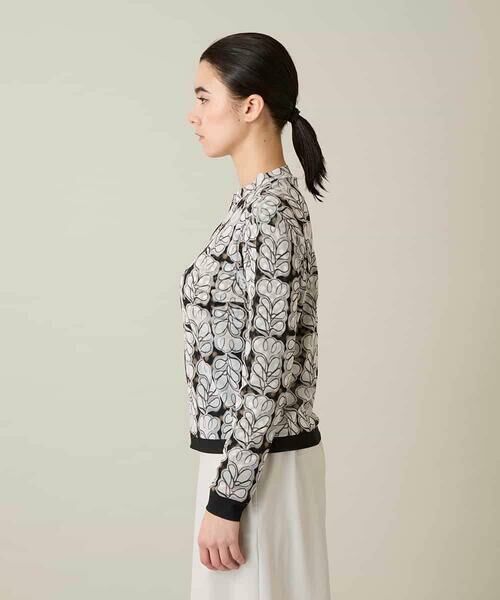 HIROKO KOSHINO / ヒロココシノ その他アウター | ファジーフラワーチュールブルゾン/日本製/洗える | 詳細3