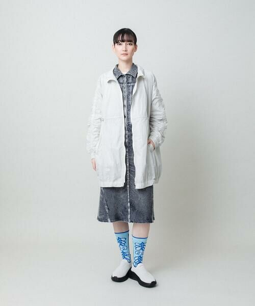 HIROKO KOSHINO / ヒロココシノ その他アウター | ナイロンタフタスプリングコート | 詳細11
