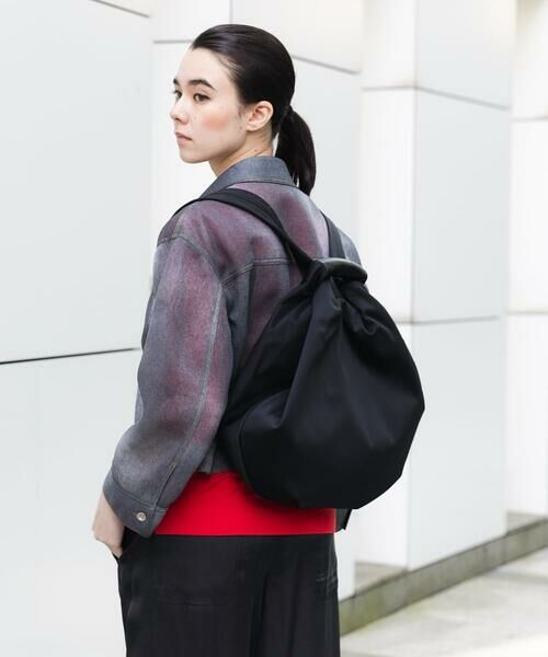 HIROKO KOSHINO / ヒロココシノ リュック・バックパック | トランスフォームリングストラップリュック（ブラック）