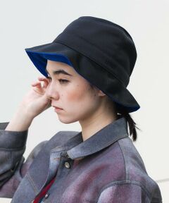 HIROKO KOSHINO / ヒロココシノ キャップ | 【リバーシブル】サマーバケットハット
