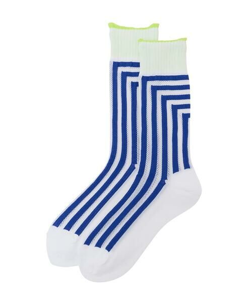 HIROKO KOSHINO / ヒロココシノ その他小物 | ストライプジャカードソックス | 詳細1