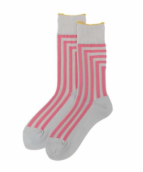 HIROKO KOSHINO / ヒロココシノ その他小物 | ストライプジャカードソックス | 詳細3
