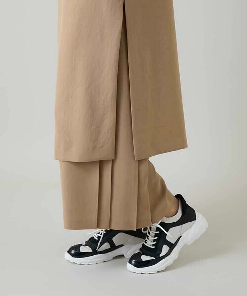 HIROKO KOSHINO / ヒロココシノ ベスト | ロングスリットデザインジレ /日本製/洗える | 詳細12