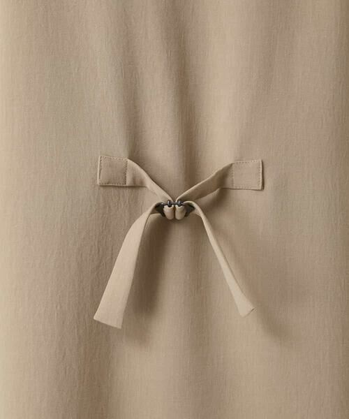 HIROKO KOSHINO / ヒロココシノ ベスト | ロングスリットデザインジレ /日本製/洗える | 詳細16