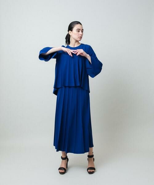 HIROKO KOSHINO / ヒロココシノ シャツ・ブラウス | 立体プリーツシルエットブラウス/洗える | 詳細10