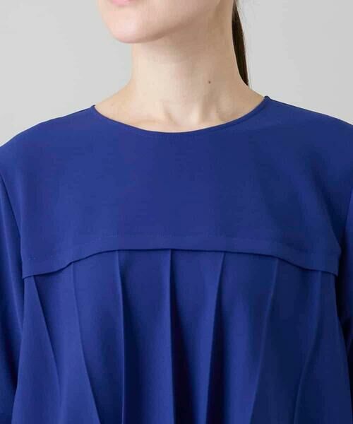 HIROKO KOSHINO / ヒロココシノ シャツ・ブラウス | 立体プリーツシルエットブラウス/洗える | 詳細4