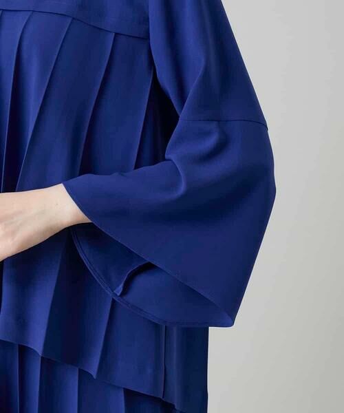 HIROKO KOSHINO / ヒロココシノ シャツ・ブラウス | 立体プリーツシルエットブラウス/洗える | 詳細7