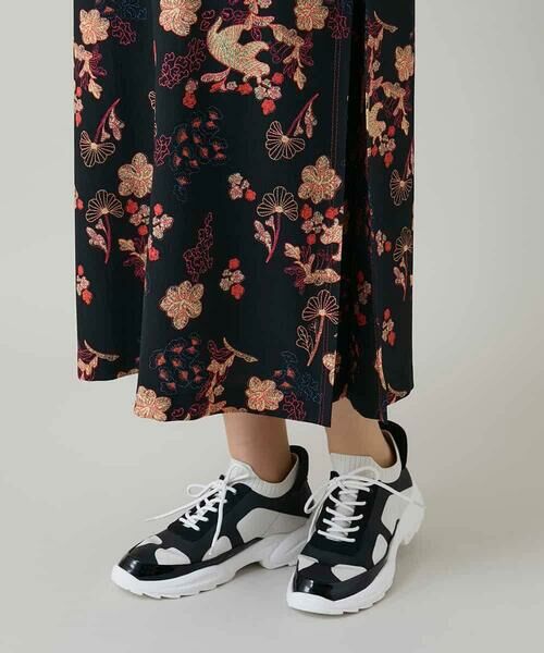 HIROKO KOSHINO / ヒロココシノ ロング・マキシ丈ワンピース | オリエンタルアニマルプリントワンピース /日本製/洗える | 詳細10