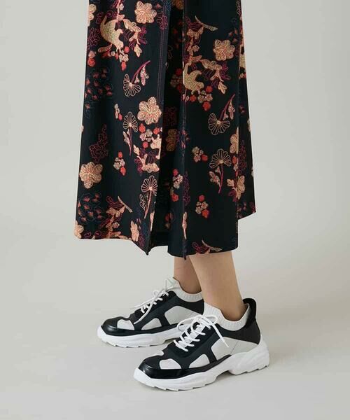 HIROKO KOSHINO / ヒロココシノ ロング・マキシ丈ワンピース | オリエンタルアニマルプリントワンピース /日本製/洗える | 詳細11