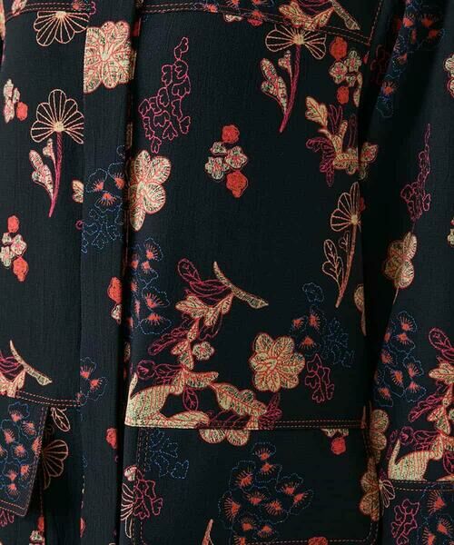 HIROKO KOSHINO / ヒロココシノ ロング・マキシ丈ワンピース | オリエンタルアニマルプリントワンピース /日本製/洗える | 詳細12