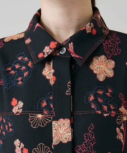 HIROKO KOSHINO / ヒロココシノ ロング・マキシ丈ワンピース | オリエンタルアニマルプリントワンピース /日本製/洗える | 詳細7