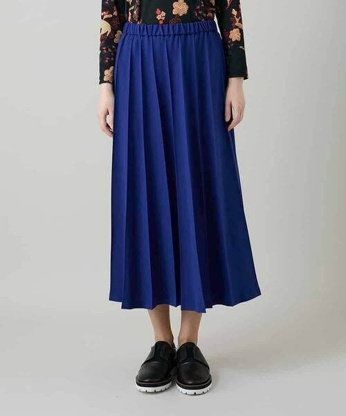 HIROKO KOSHINO / ヒロココシノ ロング・マキシ丈スカート | 立体プリーツシルエットスカート /洗える | 詳細1