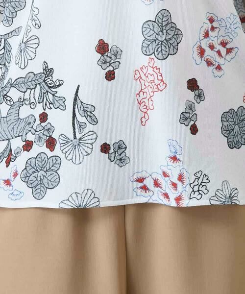 HIROKO KOSHINO / ヒロココシノ カットソー | オリエンタルアニマルプリントカットソー/日本製/洗える | 詳細7