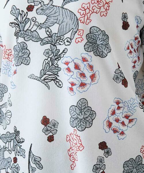 HIROKO KOSHINO / ヒロココシノ カットソー | オリエンタルアニマルプリントカットソー/日本製/洗える | 詳細9