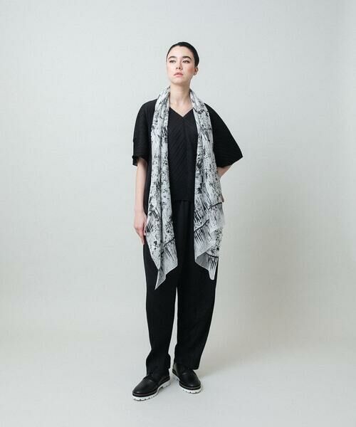 HIROKO KOSHINO / ヒロココシノ シャツ・ブラウス | ランダムプリーツテールロングブラウス /洗える | 詳細11