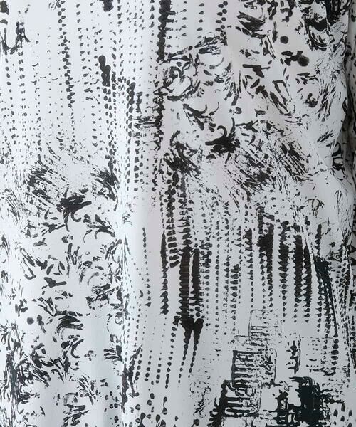 HIROKO KOSHINO / ヒロココシノ カットソー | インクペインティングテープアクセントカットソー/日本製/洗える | 詳細9