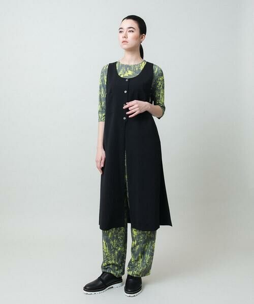 HIROKO KOSHINO / ヒロココシノ カットソー | インクペインティングカットソー/日本製/洗える | 詳細11