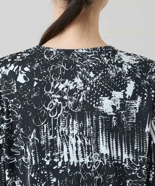 HIROKO KOSHINO / ヒロココシノ カットソー | インクペインティングカットソー/日本製/洗える | 詳細5