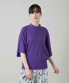 HIROKO KOSHINO / ヒロココシノ カットソー | ドルマンスリーブミニマルカットソー/日本製/洗える