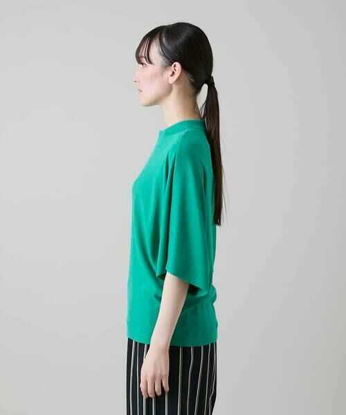 HIROKO KOSHINO / ヒロココシノ カットソー | ドルマンスリーブミニマルカットソー/日本製/洗える | 詳細2
