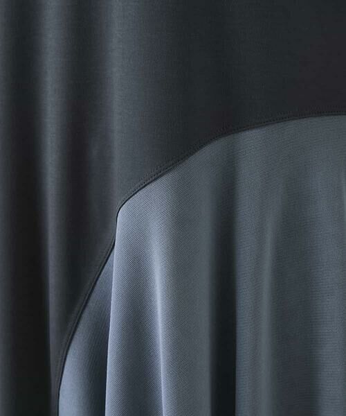 HIROKO KOSHINO / ヒロココシノ チュニック | アシンメトリーチュールヘムデザインチュニック/日本製/洗える | 詳細8