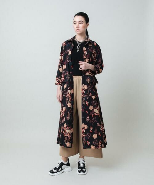 HIROKO KOSHINO / ヒロココシノ チノ・ワークパンツ | サイドプリーツイージーパンツ/洗える | 詳細10