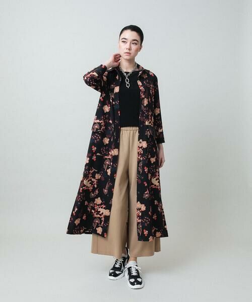 HIROKO KOSHINO / ヒロココシノ チノ・ワークパンツ | サイドプリーツイージーパンツ/洗える | 詳細9