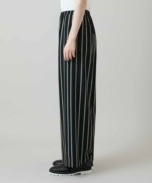 HIROKO KOSHINO / ヒロココシノ チノ・ワークパンツ | ストライプワイドイージーパンツ /日本製/洗える | 詳細2