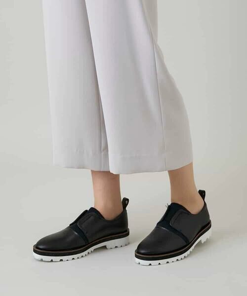 HIROKO KOSHINO / ヒロココシノ ショート・ハーフ・半端丈パンツ | サテンジョーゼットアンクルパンツ/日本製/洗える | 詳細7