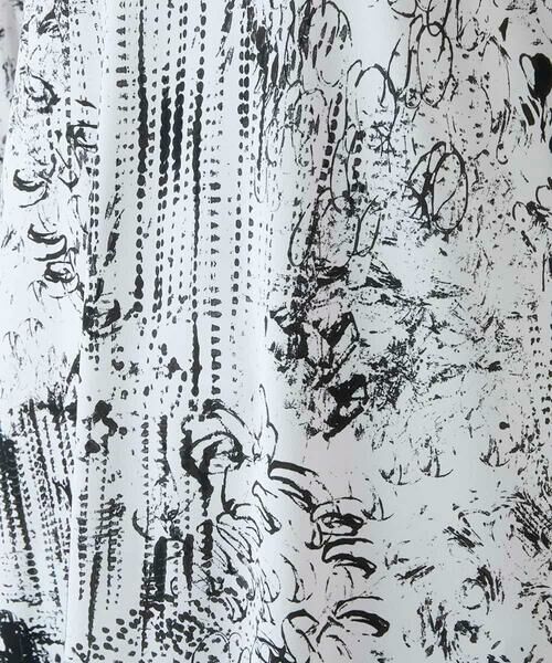 HIROKO KOSHINO / ヒロココシノ ロング・マキシ丈ワンピース | インクペインティングワンピース/日本製/洗える | 詳細8