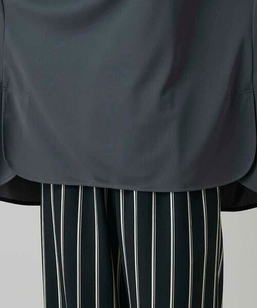 HIROKO KOSHINO / ヒロココシノ カットソー | 刺繍ポケットデザインカットソー/日本製/洗える | 詳細8