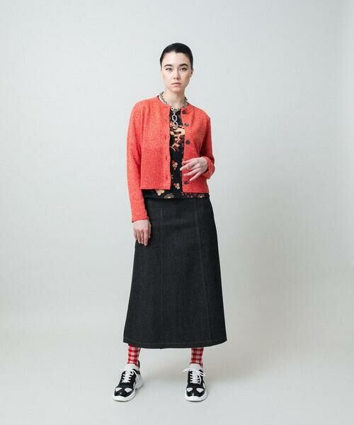 HIROKO KOSHINO / ヒロココシノ カーディガン・ボレロ | 切り替えニットカーディガン/日本製/洗える | 詳細12