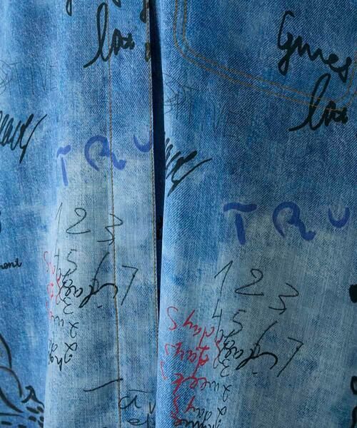 HIROKO KOSHINO / ヒロココシノ シャツ・ブラウス | デニム風アートプリントロングシャツ/洗える | 詳細12