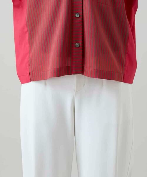 HIROKO KOSHINO / ヒロココシノ シャツ・ブラウス | トリコットストライプデザインブラウス/洗える | 詳細10