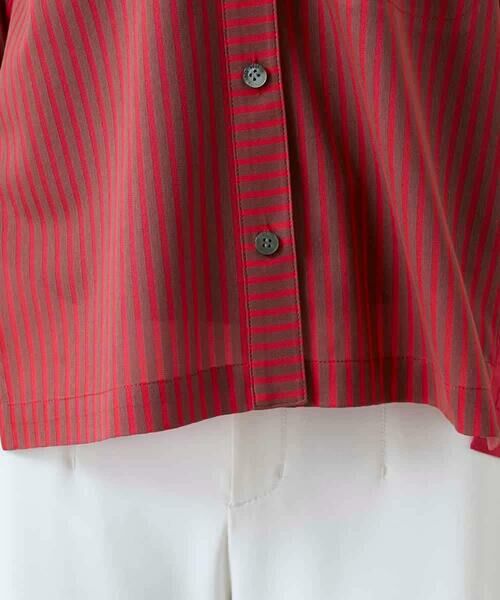 HIROKO KOSHINO / ヒロココシノ シャツ・ブラウス | トリコットストライプデザインブラウス/洗える | 詳細11