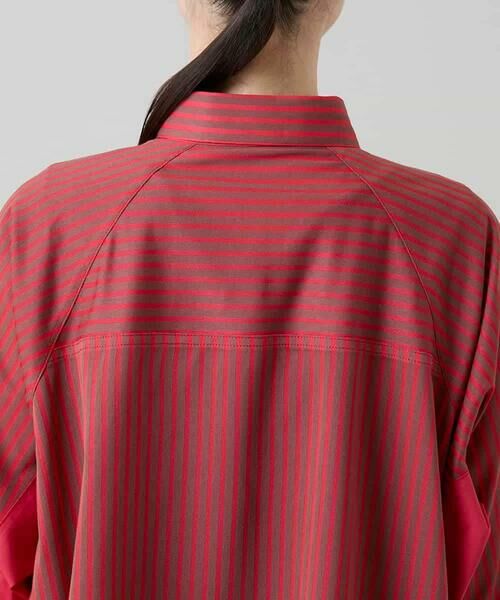 HIROKO KOSHINO / ヒロココシノ シャツ・ブラウス | トリコットストライプデザインブラウス/洗える | 詳細6
