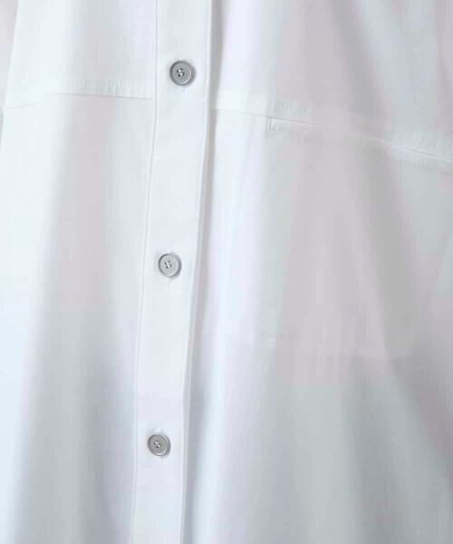 HIROKO KOSHINO / ヒロココシノ シャツ・ブラウス | ビッグシルエット切り替えシャツ/洗える | 詳細11