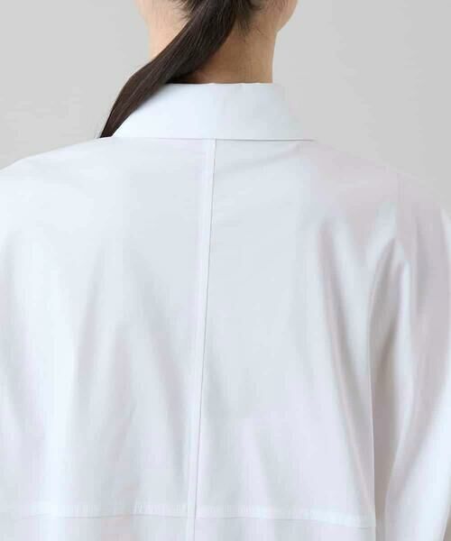 HIROKO KOSHINO / ヒロココシノ シャツ・ブラウス | ビッグシルエット切り替えシャツ/洗える | 詳細7