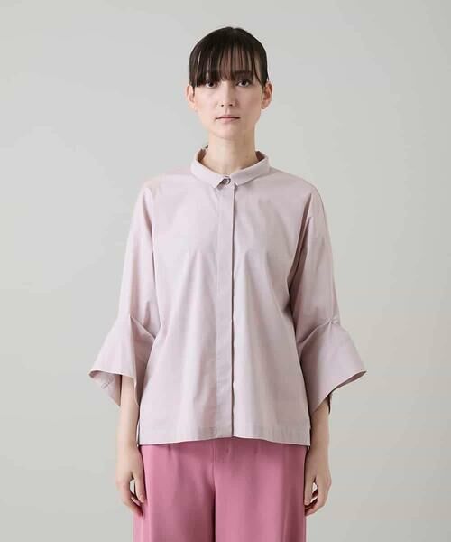 HIROKO KOSHINO / ヒロココシノ シャツ・ブラウス | ワイドタックスリーブブラウス/洗える | 詳細2