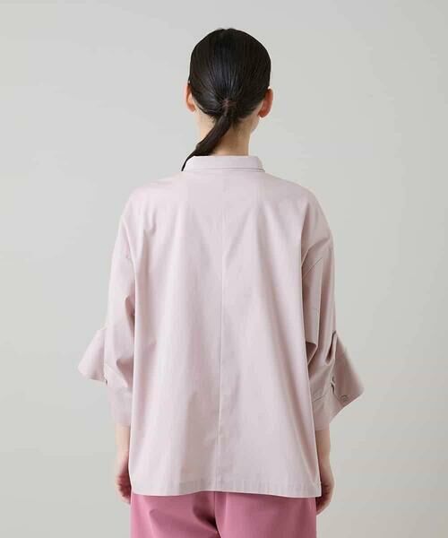 HIROKO KOSHINO / ヒロココシノ シャツ・ブラウス | ワイドタックスリーブブラウス/洗える | 詳細4