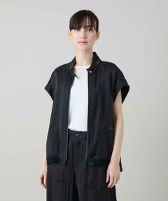 HIROKO KOSHINO / ヒロココシノ ベスト | バックフレアジョイントデザインベスト