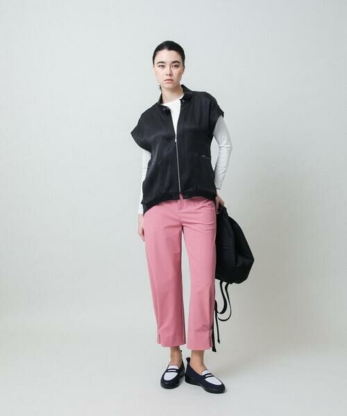 HIROKO KOSHINO / ヒロココシノ ベスト | バックフレアジョイントデザインベスト | 詳細13