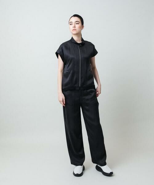 HIROKO KOSHINO / ヒロココシノ ベスト | バックフレアジョイントデザインベスト | 詳細14