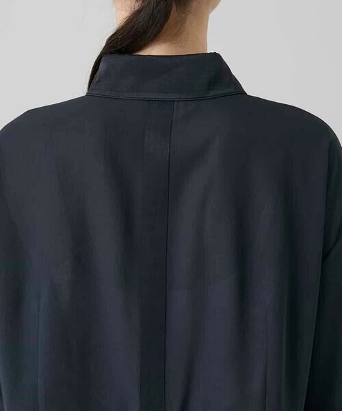 HIROKO KOSHINO / ヒロココシノ ロング・マキシ丈ワンピース | 異素材ドッキングシャツワンピース | 詳細7