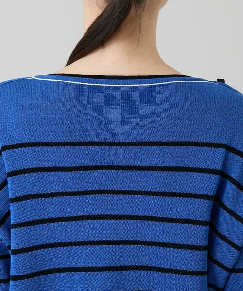 HIROKO KOSHINO / ヒロココシノ ニット・セーター | リバーシブルボーダーニットトップ | 詳細16