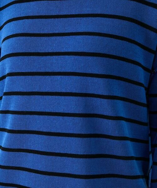 HIROKO KOSHINO / ヒロココシノ ニット・セーター | リバーシブルボーダーニットトップ | 詳細20