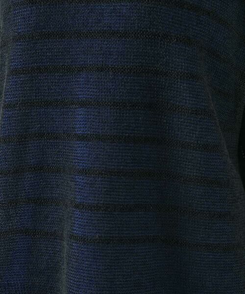 HIROKO KOSHINO / ヒロココシノ ニット・セーター | リバーシブルボーダーニットトップ | 詳細9