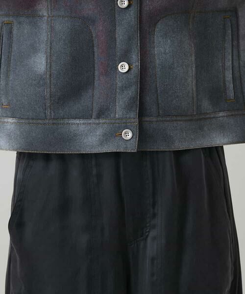 HIROKO KOSHINO / ヒロココシノ セットアップ | Gジャンライクシアージャケット | 詳細10