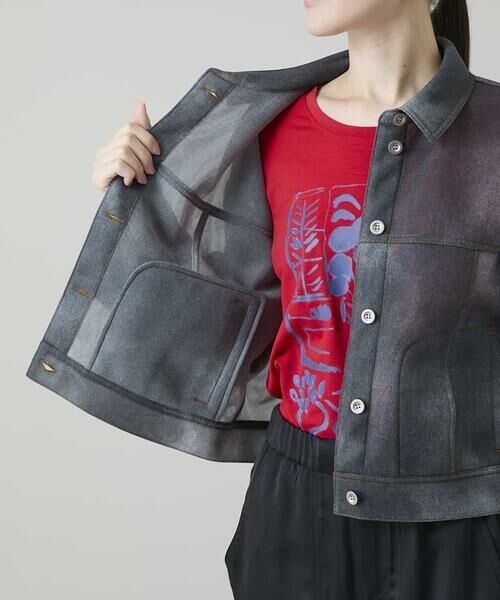 HIROKO KOSHINO / ヒロココシノ セットアップ | Gジャンライクシアージャケット | 詳細12