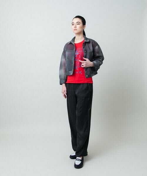 HIROKO KOSHINO / ヒロココシノ セットアップ | Gジャンライクシアージャケット | 詳細15